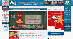 Desktop Screenshot of cdsphoabinh.edu.vn